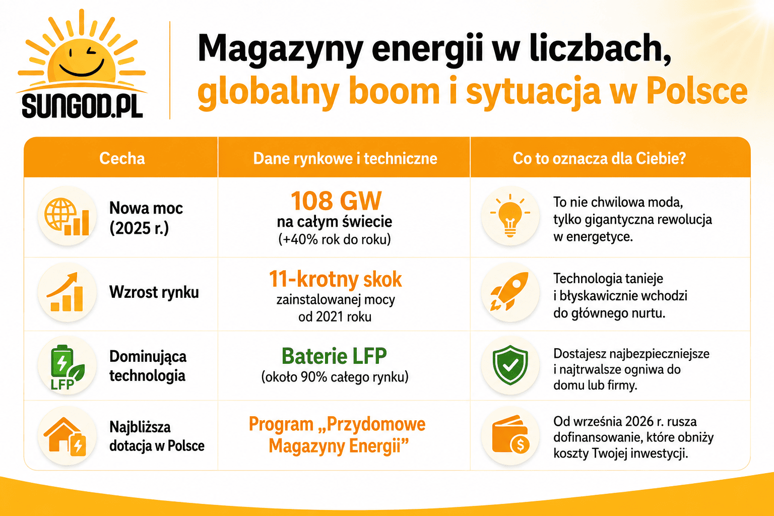 magazyny energii w liczbach